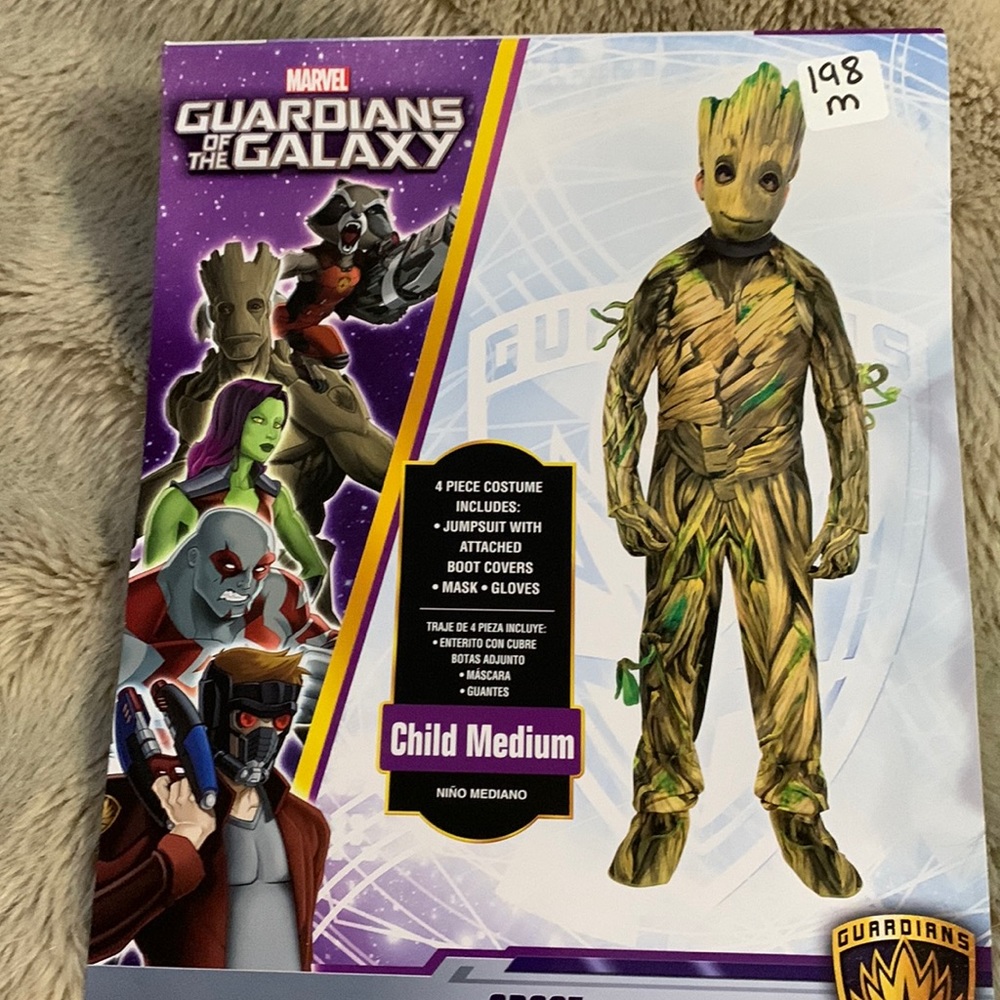 Marvel Guardians of the Galaxy Groot child costume
